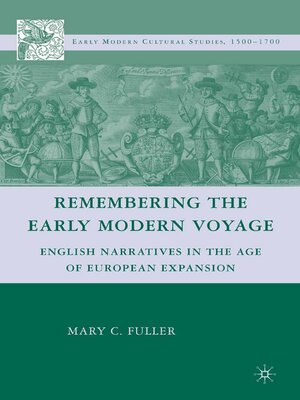 cover image of Remembering the Early Modern Voyage